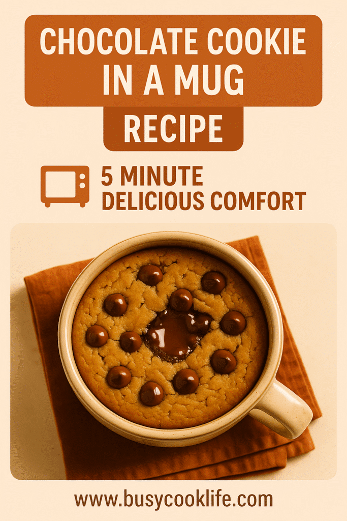 chocolate cookie mug pinterest