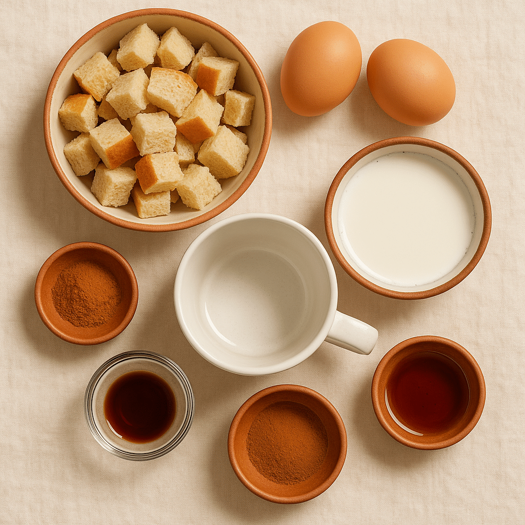 Mug with soaking bread mix
