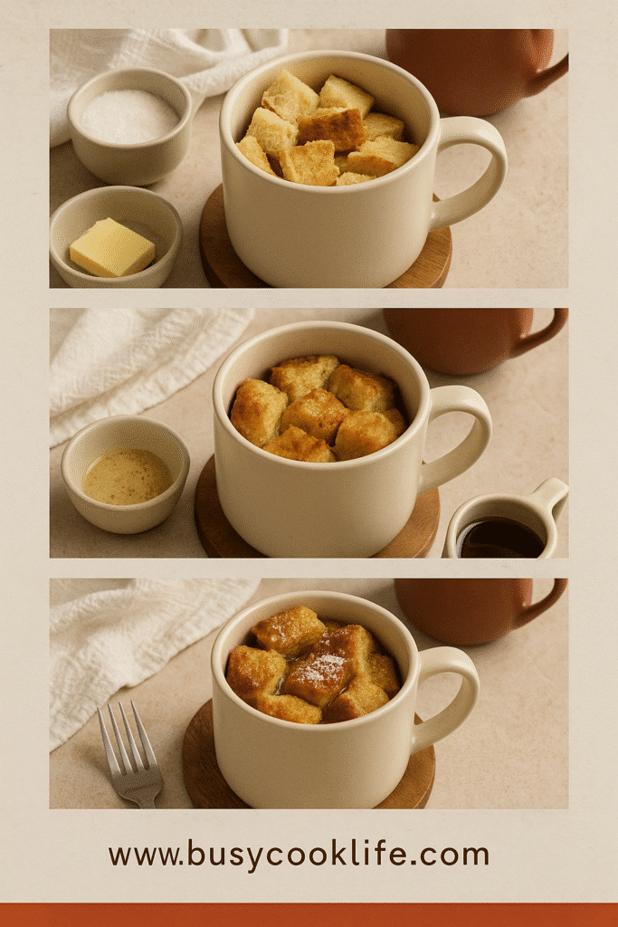 Pinterest Pin for French Toast in a Mug