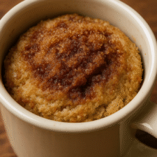 My Favorite Coffee Cake Mug Muffin Recipe