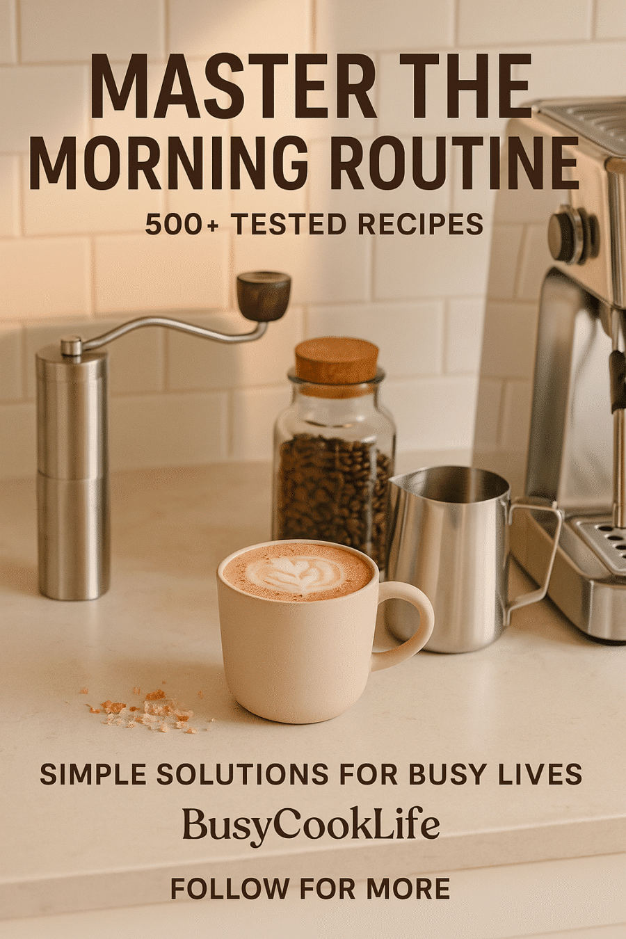 BusyCookLife brand authority - Master the morning routine kitchen expertise