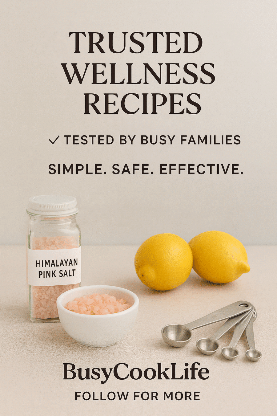 BusyCookLife brand authority - trusted wellness recipes kitchen expertise