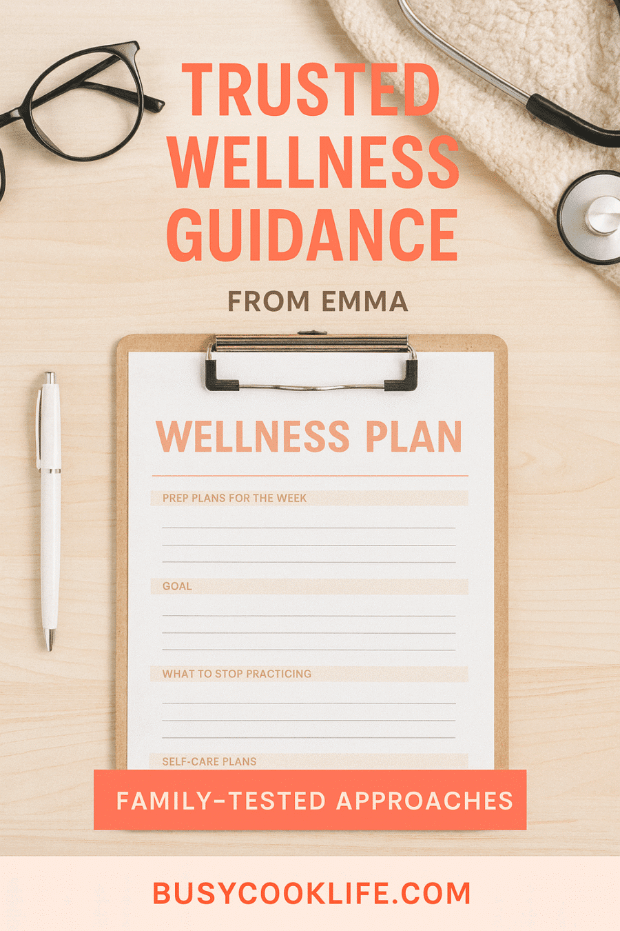 BusyCookLife trusted wellness guidance - Emma's family-tested medical approaches