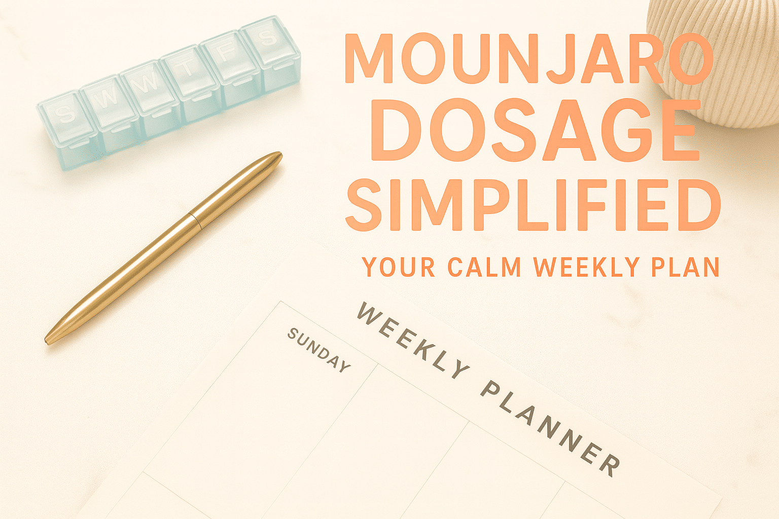 Mounjaro dosage weekly plan guide - BusyCookLife wellness mounjaro dosage for weight loss