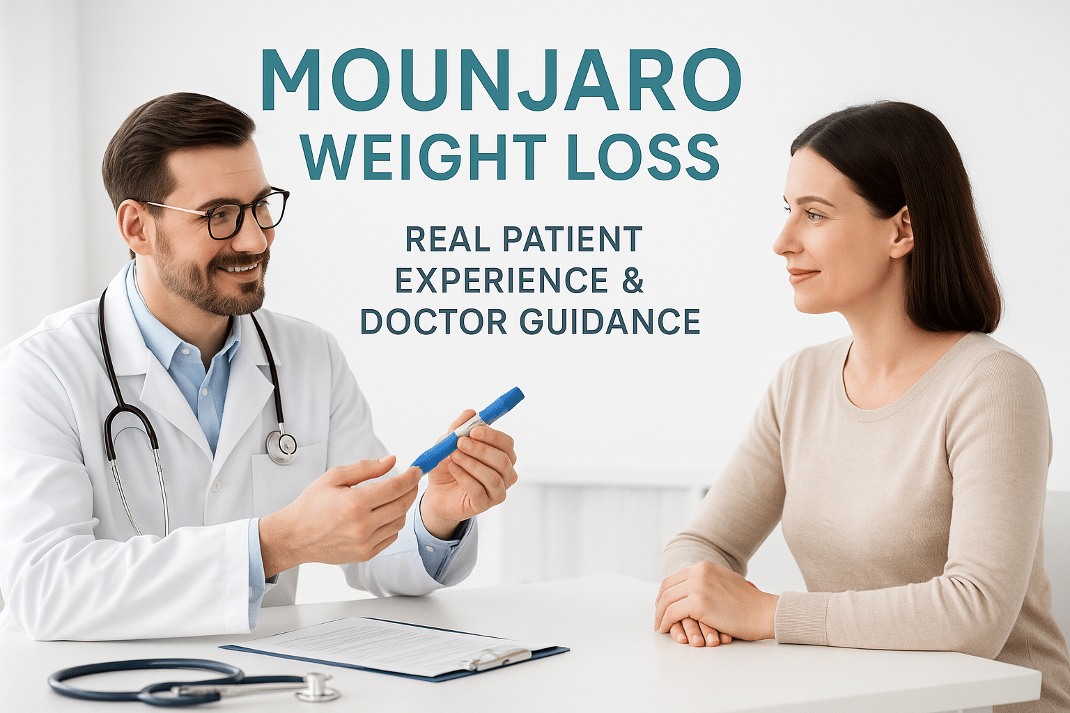 Mounjaro injection weight loss real patient experience medical consultation