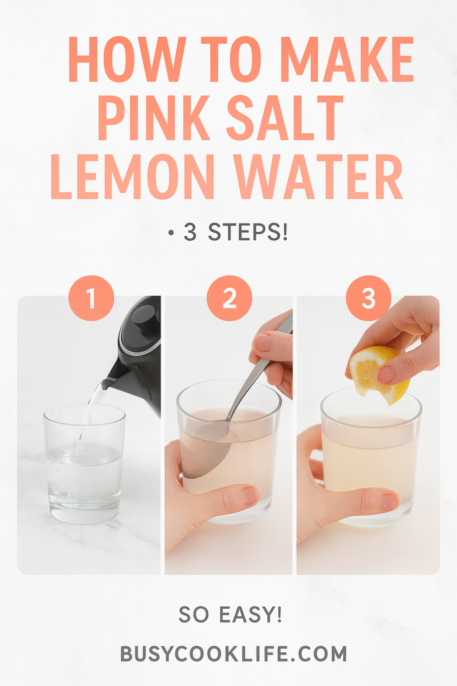 How I Use Pink Salt with Lemon Tea for Energy 9 How to make pink salt lemon water tutorial pin - step-by-step beverage guide