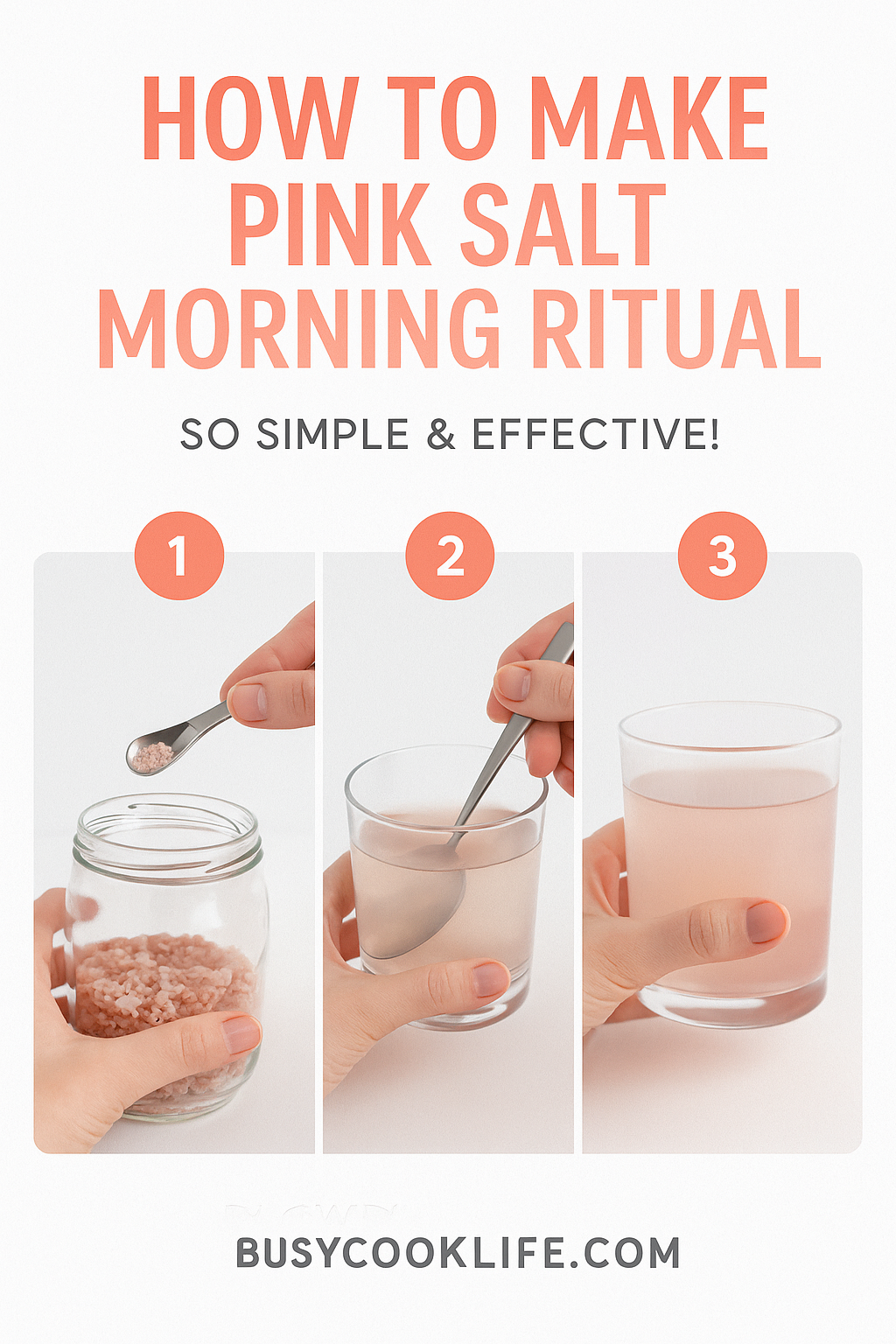 Pink Salt Morning Ritual: My Daily Routine 9 Pink salt morning ritual tutorial - step-by-step wellness drink guide