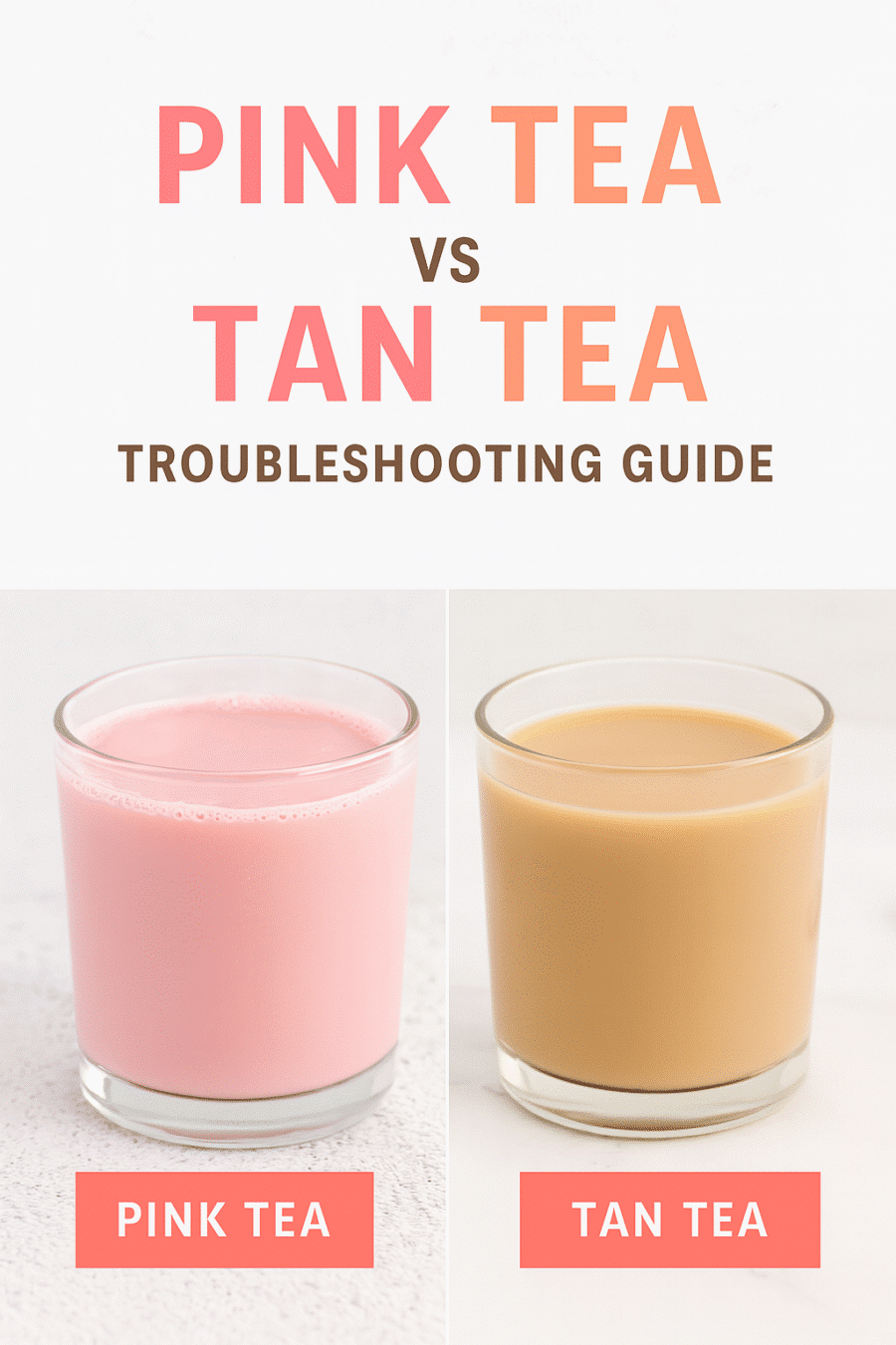 Pink tea vs tan tea comparison - kashmiri chai troubleshooting guide