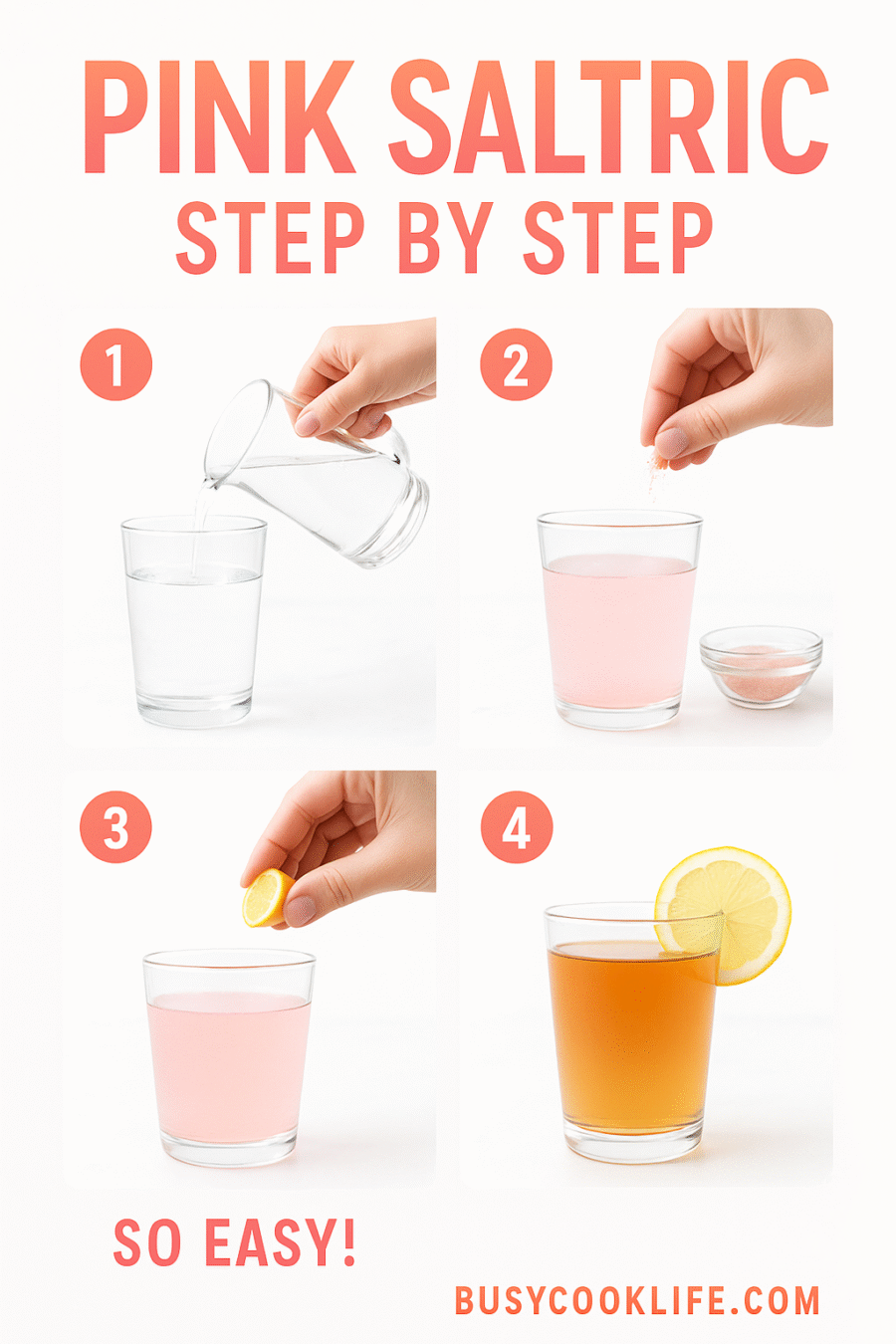 The Simple Pink Salt Trick Recipe I Use Every Day 9 Pink salt trick tutorial pin - step-by-step morning drink guide