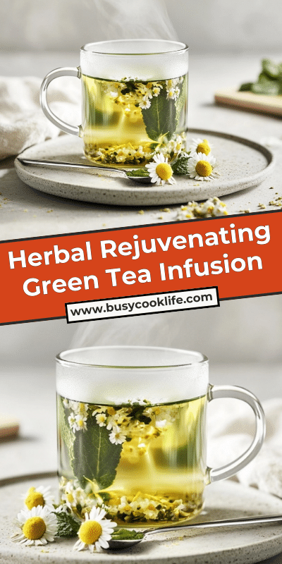 Herbal Rejuvenating Green Tea Infusion