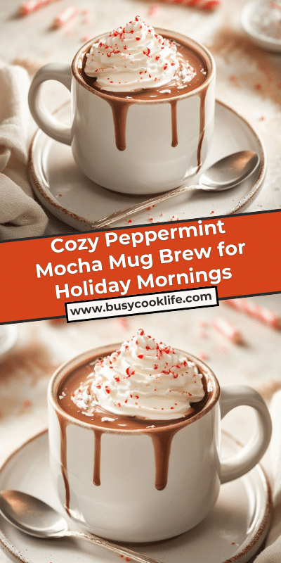 Cozy Peppermint Mocha Mug Brew for Holiday Mornings
