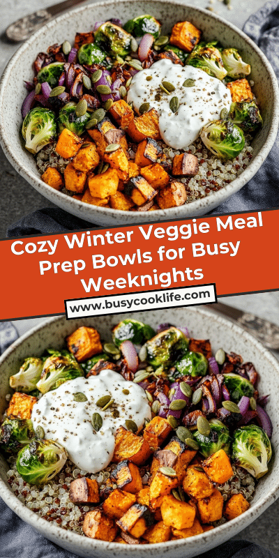 Cozy Winter Veggie Meal Prep Bowls for Busy Weeknights