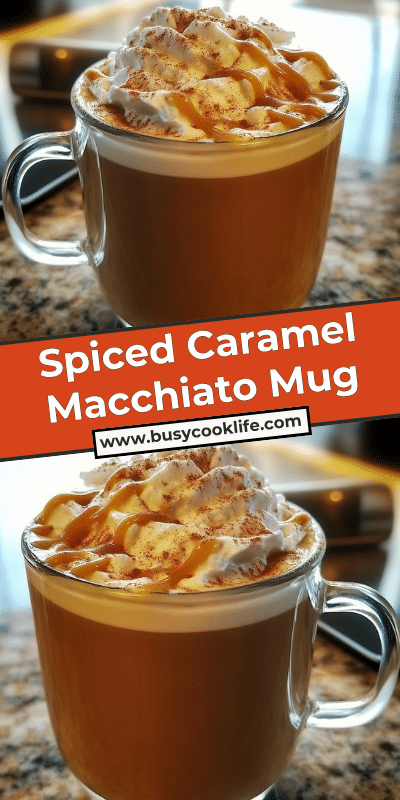 Spiced Caramel Macchiato Mug