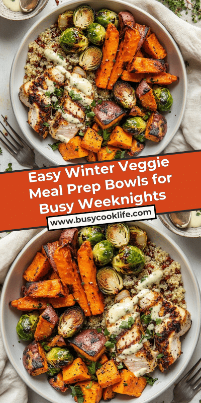 Easy Winter Veggie Meal Prep Bowls for Busy Weeknights