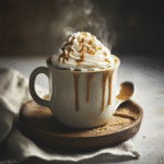 How to make Caramel Macchiato Mug Brew — key cooking step