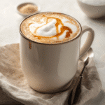 How to make Caramelized Vanilla Latte Mug Brew — key cooking step