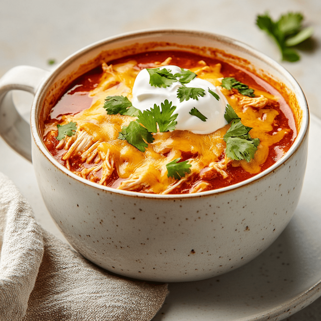 Cheesy Chicken Enchilada Dinner Mug Meal in Minutes — restaurant-quality recipe photo