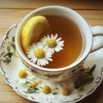 How to make Herbal Calming Chamomile Mug Tea — key cooking step