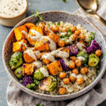 How to make Ingredient Winter Veggie Meal Prep Bowls — key cooking step