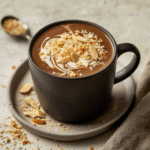 How to make Mocha Almond Joy Mug Brew — key cooking step