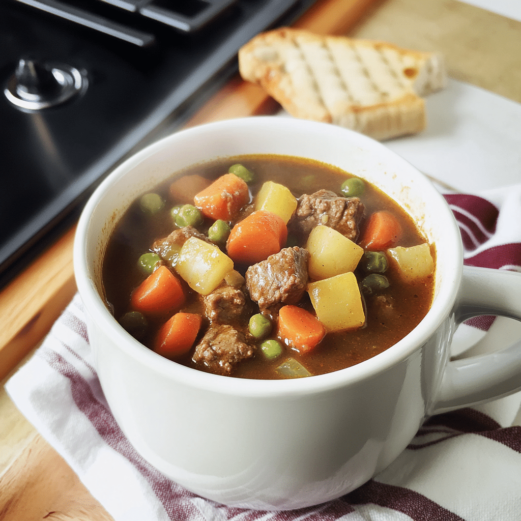 Savory Beef and Vegetable Mug Stew — restaurant-quality recipe photo