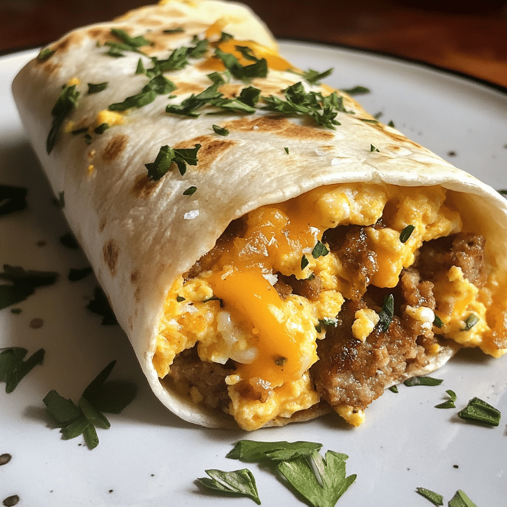 Savory Breakfast Burrito Meal Prep — restaurant-quality recipe photo
