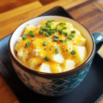 How to make Savory Breakfast Potato Mug — key cooking step