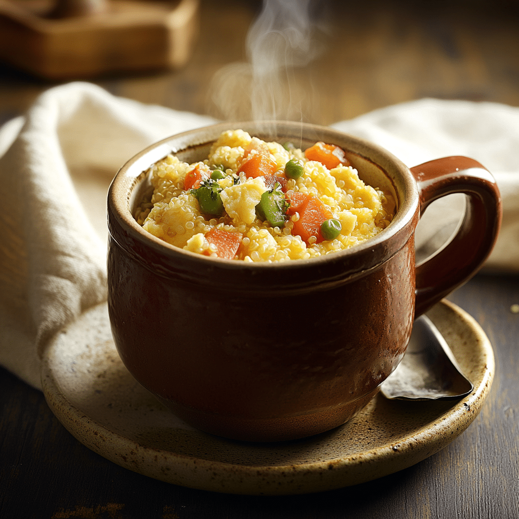 Savory Breakfast Quinoa Mug — restaurant-quality recipe photo