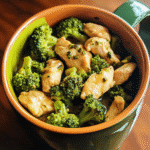 How to make Savory Chicken and Broccoli Mug Meal — key cooking step