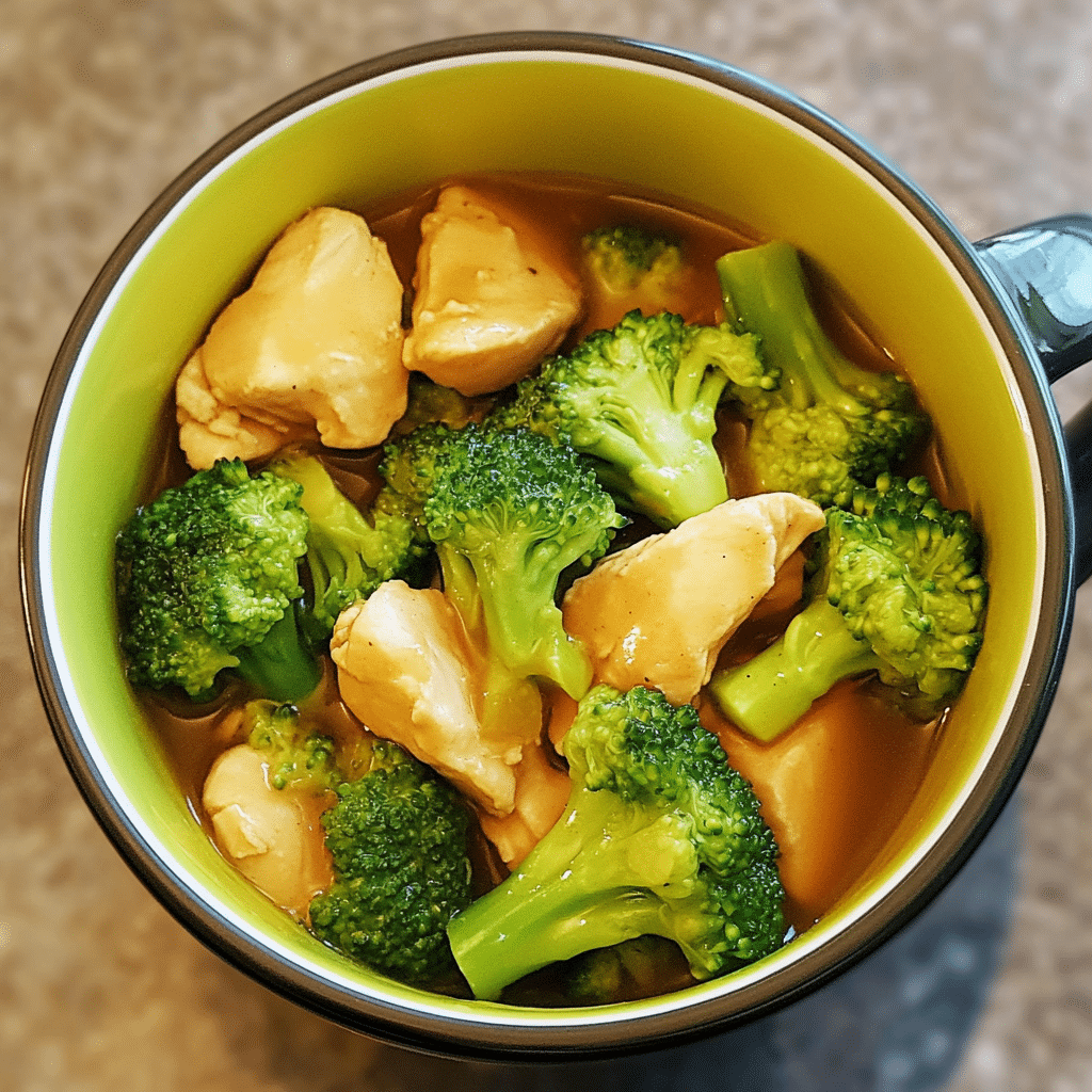Savory Chicken and Broccoli Mug Meal — restaurant-quality recipe photo