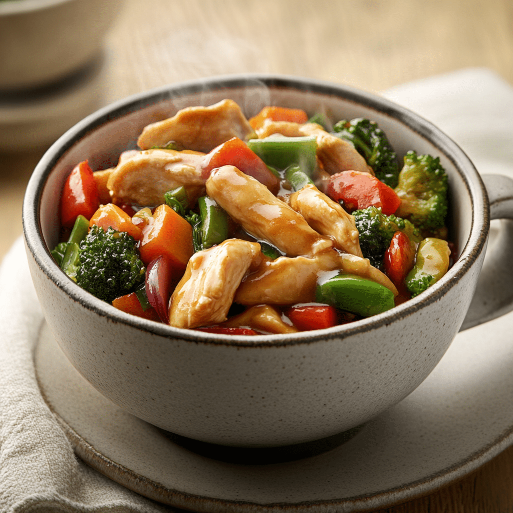 Savory Chicken and Vegetable Mug Stir-Fry — restaurant-quality recipe photo