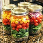 How to make Savory Lentil Meal Prep Jars — key cooking step