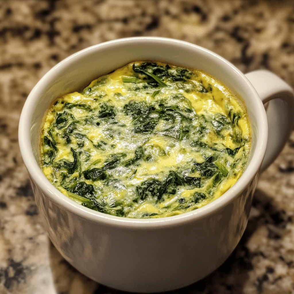 Savory Spinach Frittata Mug — restaurant-quality recipe photo