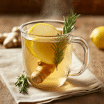How to make Soothing Ginger Lemon Herbal Infusion for Winter Wellness — key cooking step