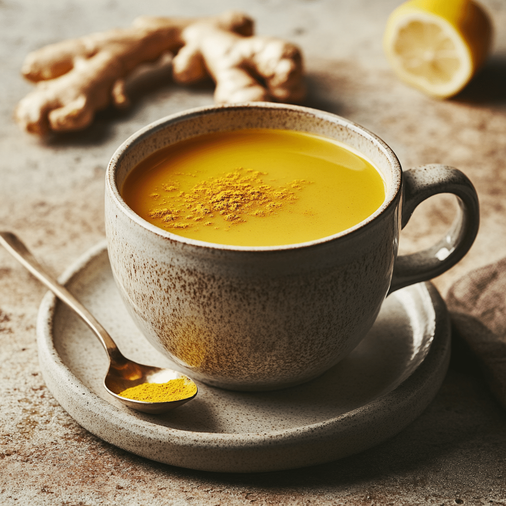 Soothing Turmeric Ginger Wellness Brew for Cold Days — restaurant-quality recipe photo