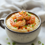 How to make Spicy Shrimp and Grits Mug Meal — key cooking step