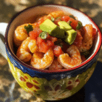 How to make Spicy Shrimp Taco Mug Meal — key cooking step