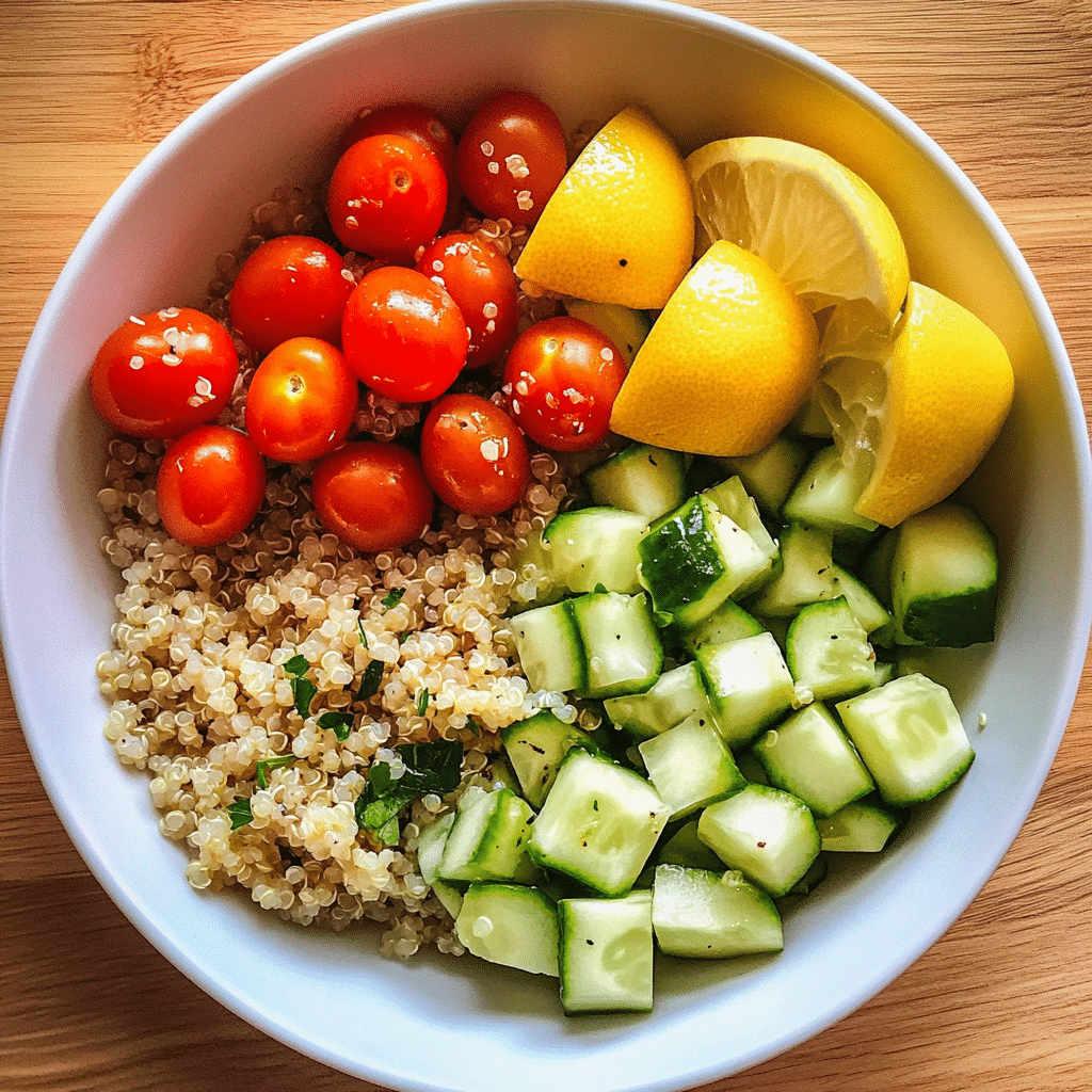 Zesty Lemon Quinoa Bowl — restaurant-quality recipe photo