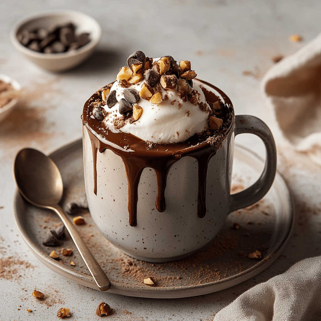 Chocolate Hazelnut Delight Mug Treat — restaurant-quality recipe photo