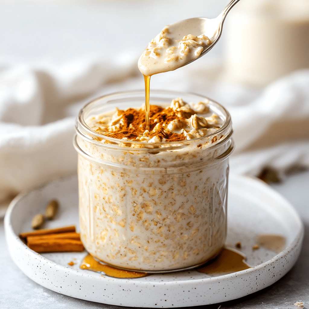 Creamy Vanilla Chai Overnight Oats to Kickstart Mornings — restaurant-quality recipe photo