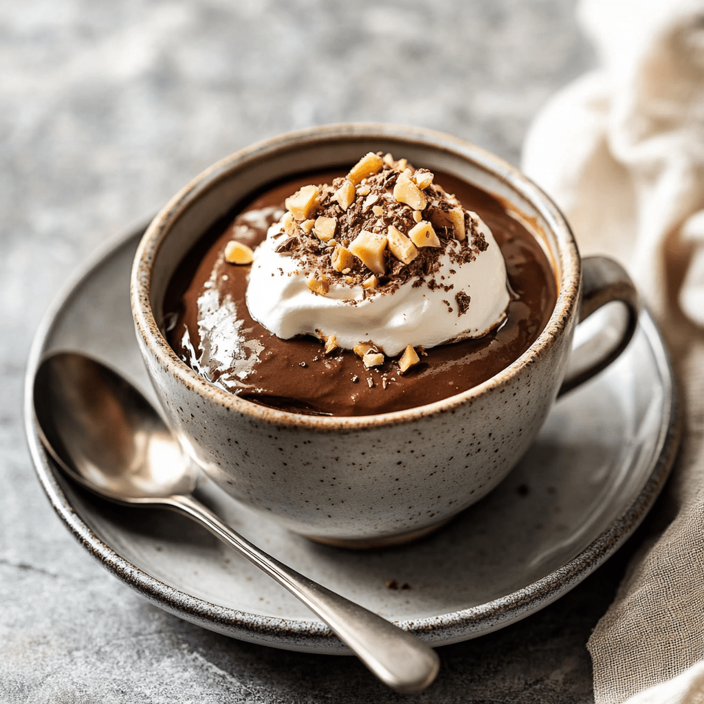 Decadent Chocolate Avocado Mug Mousse — restaurant-quality recipe photo