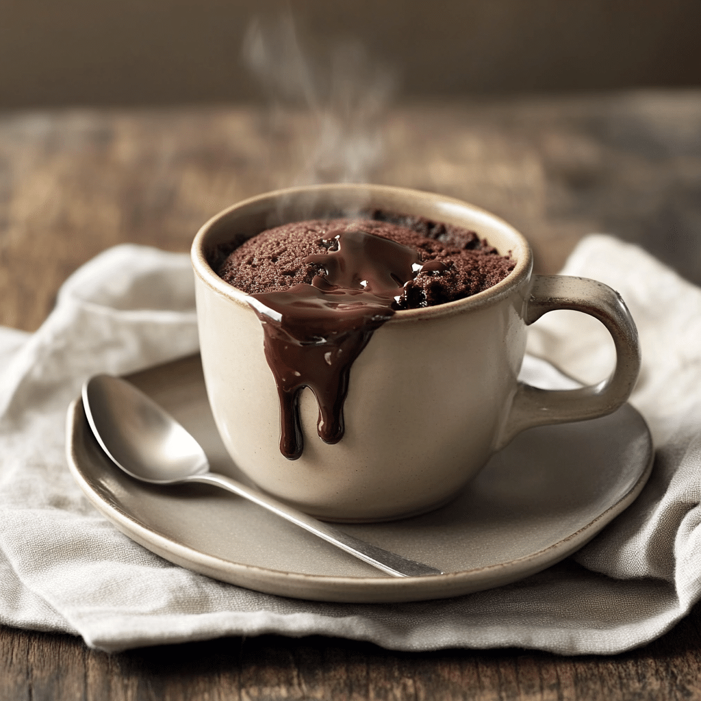 Decadent Chocolate Lava Mug Cake Ready in 5 Minutes — restaurant-quality recipe photo