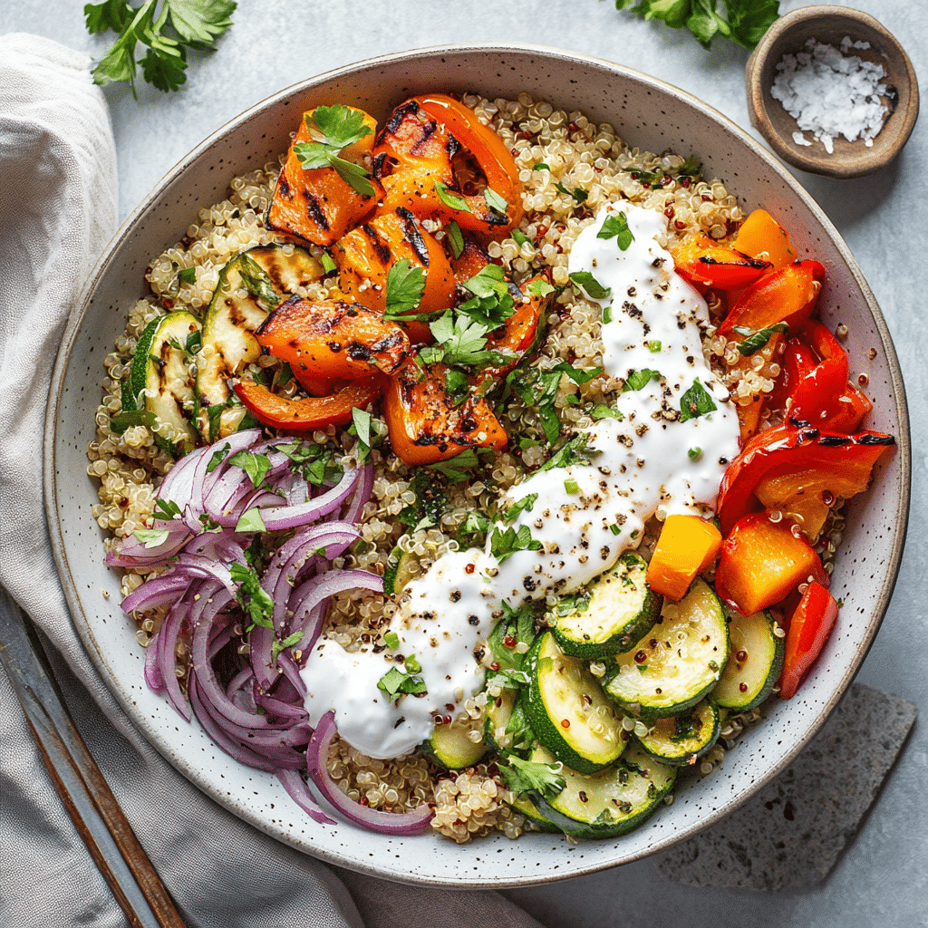 High-Protein Quinoa Veggie Bowls for a Fresh Start — restaurant-quality recipe photo