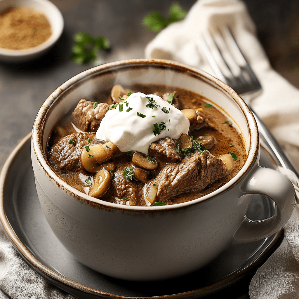 Quick Beef Stroganoff Dinner Mug for Busy Nights — restaurant-quality recipe photo