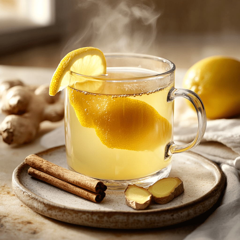 Revitalizing Ginger-Lemon Wellness Tea for Cold Days — restaurant-quality recipe photo