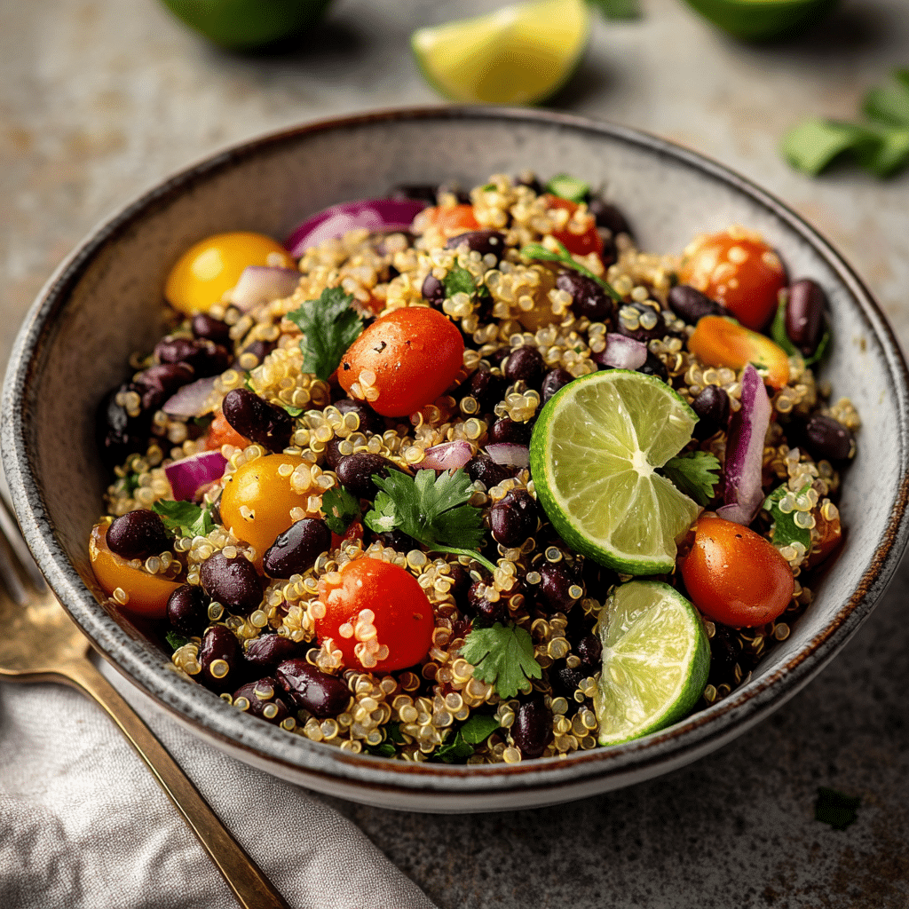 Zesty Quinoa & Black Bean Salad for a Fresh Start — restaurant-quality recipe photo
