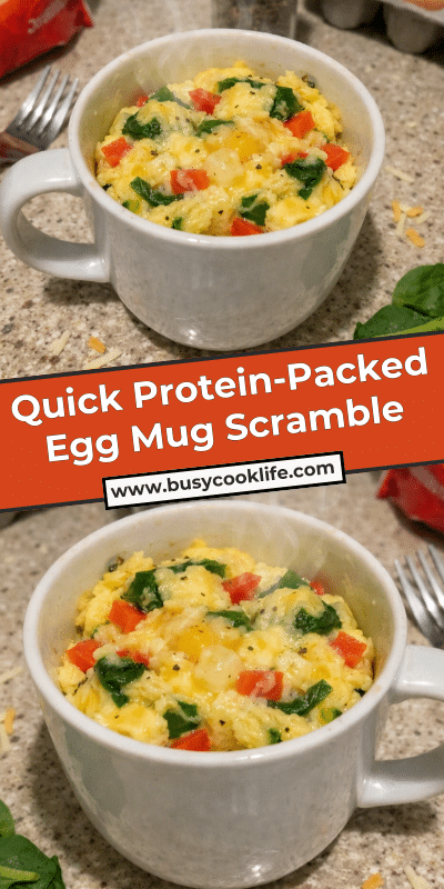 Quick Protein-Packed Egg Mug Scramble