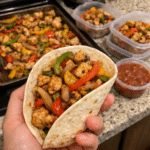 How to make Easy Sheet Pan Chicken Fajitas for Meal Prep Success — key cooking step