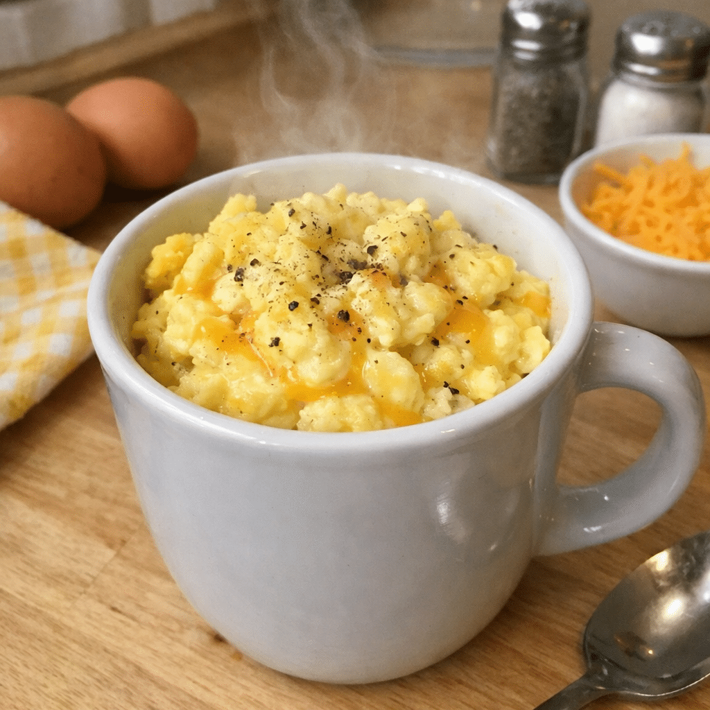 Quick Protein-Packed Egg Scramble Mug — restaurant-quality recipe photo